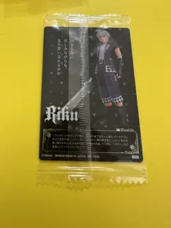 Riku No.004 Kingdom Hearts Disney Wafer Card Bandai Japan F/S - Image 5