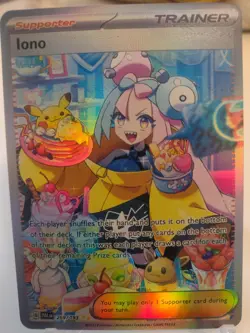 *Custom-made*High Quality,Iono,Textured Holo"Display Card" - Image 1