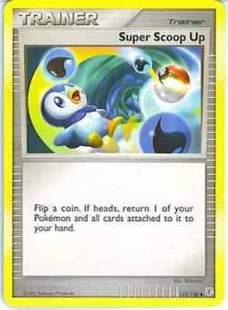 2x (pok-DP-115) Super Scoop Up (U) Pokemon Diamond & Pearl Base Set Card # 115 - Image 1