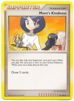 2x (pok-MD-083) Mom's Kindness (U) Pokemon D&P Majestic Dawn Card # 83 - Image 1