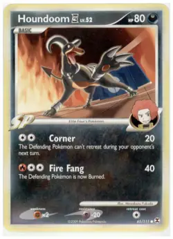 2x (pok-RR-065) Houndoom (C) Pokemon Rising Rivals Card # 65 - Image 1