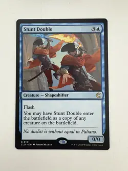 Stunt Double MTG Magic the Gathering Card NM Near Mint CLU - Image 1