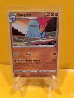 Quagsire 2025 McDonald Happy Meal Pokemon Dragon Discovery Card 07/15 Pack Fresh - Image 1