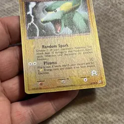 Team Aqua’s Electrike 27/95 Reverse Holo Pokemon Card Lightly Played - Image 3