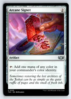 Arcane Signet -Commander: Tarkir: Dragonstorm - Image 1