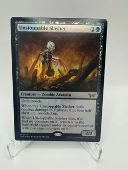 Unstoppable Slasher NM FOIL Duskmourn MTG - Image 1