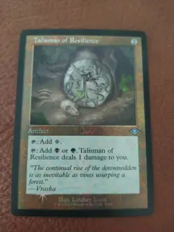 Talisman of Resilience *FOIL Retro* [MH1] Modern Horizons Timeshifted - Image 1