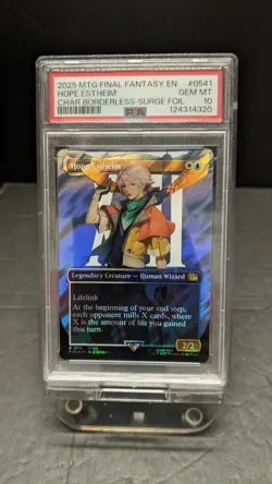 2025 MTG Final Fantasy Hope Estheim SURGE FOIL 0541 PSA 10 FF13 - Image 1