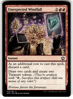 Unexpected Windfall Adventures in the Forgotten Realms Regular MTG - Image 1