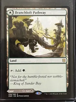 MTG Magic the Gathering Branchloft Pathway (258/280) Zendikar Rising - Image 1