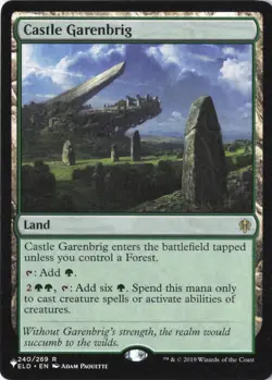 Castle Garenbrig R The List Reprints 240/269 NM - Image 1