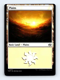 #277 2025 Tarkir: Dragonstorm Plains Common MISCUT - Image 1