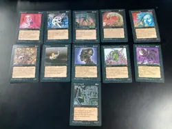 MTG Legends Lot (Italian) LP (BIN01) Graded Power LPD - Image 1