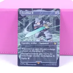 Excalibur II - 352 - Magic: Final Fantasy MTG - Rare - Extended Art - Adelbert - Image 1