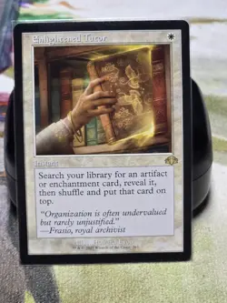 Enlightened Tutor (Retro Frame) Dominaria Remastered Regular - Image 1