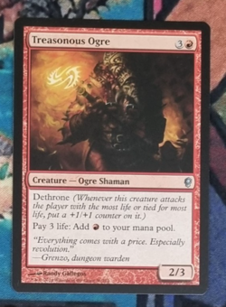 MTG - Treasonous Ogre - Conspiracy 2014 magic the gathering - Image 1