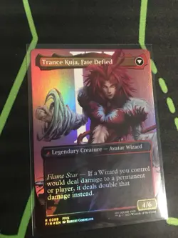 MTG Magic The Gathering Kuja, Genome Sorcerer Foil FIN Borderless Final Fantasy - Image 4