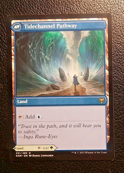 MTG - Barkchannel Pathway Kaldheim Regular Rare 251/275 - Image 2