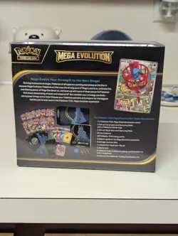 Pokemon TCG Mega Evolution Pokemon Center ETB Lucario NEW SEALED - Image 3