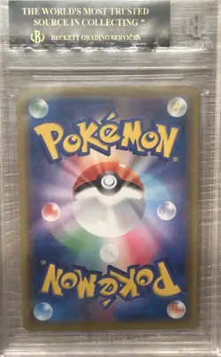 BGS 10 BLACK LABEL Pokemon Lillie Clefairy 381/SM-P Dream League Japanese - Image 2