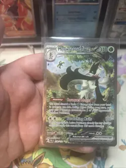 Pokemon Meowscarada EX 256/193 Paldea Evolved SIR Near Mint NM - Image 1