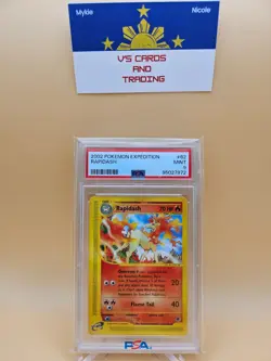 2002 Pokemon Expedition Rapidash #62 - Image 1