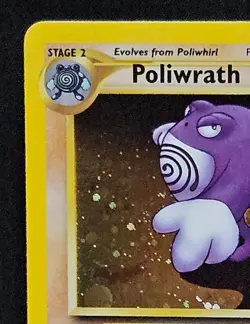 Pokemon Poliwrath Holo M-NM Unplayed Neo Discovery Clean! - Image 2