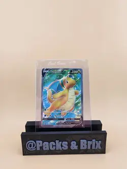 Dragonite V (Full Art) 076/078 Pokemon GO Holo Near Mint (NM) - Image 1