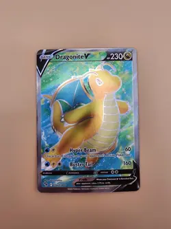 Dragonite V (Full Art) 076/078 Pokemon GO Holo Near Mint (NM) - Image 2
