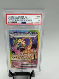 Alolan Exeggutor ex Surging Sparks #242 Special Illustration Rare PSA 10 - Image 1
