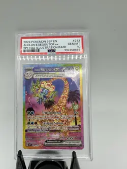 Alolan Exeggutor ex Surging Sparks #242 Special Illustration Rare PSA 10 - Image 2