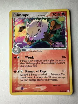 Primeape Holon Phantoms Reverse Holo Rare Stamped Pokemon TCG 50/110 NM/LP+ - Image 1