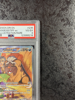 2025 Pokemon Dri En Arven's Mabosstiff ex Special Illustration Rare #235 PSA 4 - Image 2
