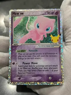 Pokemon TCG Mew ex 88/92 Celebrations Classic Collections Holo Stamped LP - Image 3