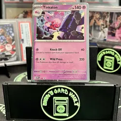 Tinkaton SVP 140 Black Star Promo Stellar Crown *Cosmos Holo* Pokemon TCG - Image 1