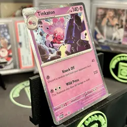 Tinkaton SVP 140 Black Star Promo Stellar Crown *Cosmos Holo* Pokemon TCG - Image 2