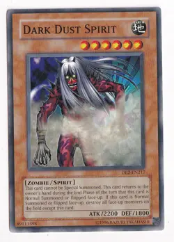 1x Yu-Gi-Oh! Dark Dust Spirit - DB2-EN217 - Common - NM - Image 1