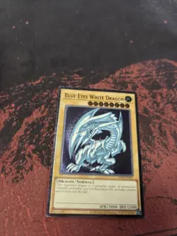 Blue Eyes White Dragon OP28-EN001 Ultimate Rare Yu-Gi-Oh OTS English - Image 3