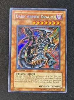 Yu-Gi-Oh! Dark Armed Dragon PTDN-EN019 Secret Rare 1st Edition - (SEE PHOTOS) - Image 1