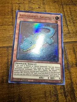 Animadorned Archosaur MP21-EN062 1st Edition Ultra Rare PL + BONUS - Image 1