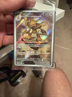 Pokemon TCG Alakazam Holo 009 Promo Card Scarlet Violet Mega EX Collection Box - Image 4