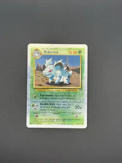 Nidorina 55/100 Legendary Collection 2002 Reverse Holo Pokemon Card TCG - Image 1