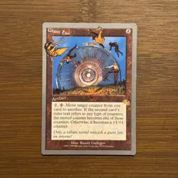 Giant Fan LP Unglued Artifact 1998 MTG Magic The Gathering Card - Image 1