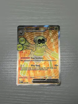 Pokemon TCG Spidops EX 223/198 SV01 Scarlet & Violet Holo Card English - Image 1