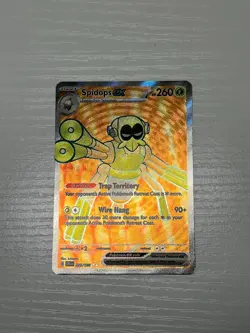 Pokemon TCG Spidops EX 223/198 SV01 Scarlet & Violet Holo Card English - Image 2