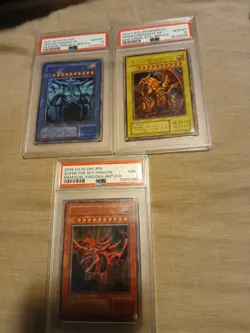 2014 Yu-Gi-Oh JPN God Card Set PSA - Image 1
