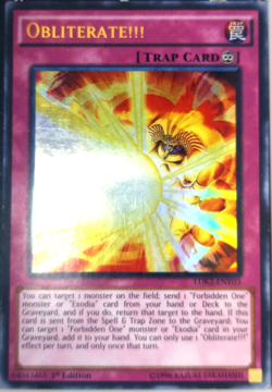 Yugioh Obliterate!!! LDK2-ENY03 Trading Card Game TCG - Image 1