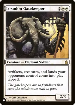 Loxodon Gatekeeper The List Reprints NM MTG Non-Foil - Image 1