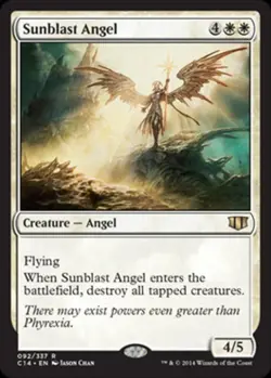 Sunblast Angel - Light Play MTG Commander 2014 Edition - Image 1
