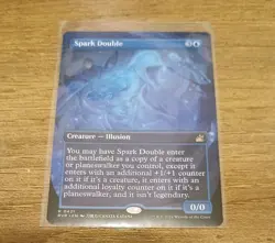 Spark Double (Anime Borderless) Ravnica Remastered NM MTG - Image 1